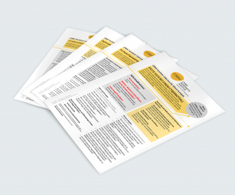 Factsheets der CSBW
