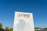 Firmenschild von Juniper Networks