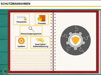 Screenshot aus dem Web Based Training